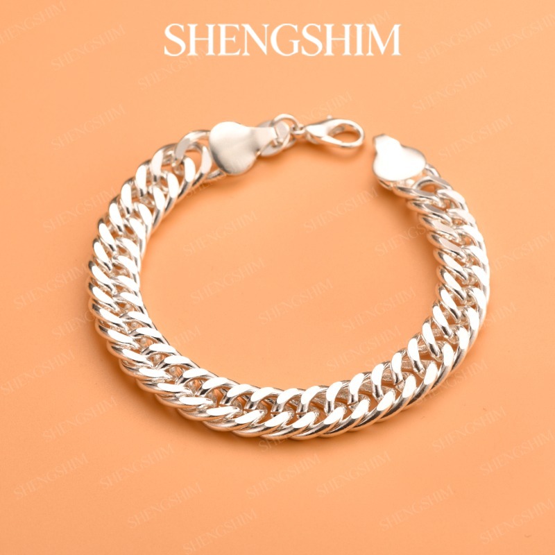 Lobster Clasp Silver - SHENGSHIM 925 Sterling zilveren zachte slangketting