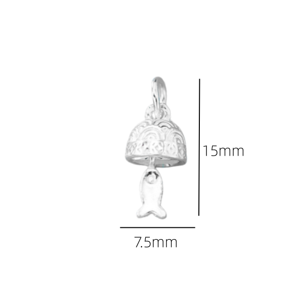 925 Sterling zilveren belbedel - Jewelry Making In La recensie en prijs