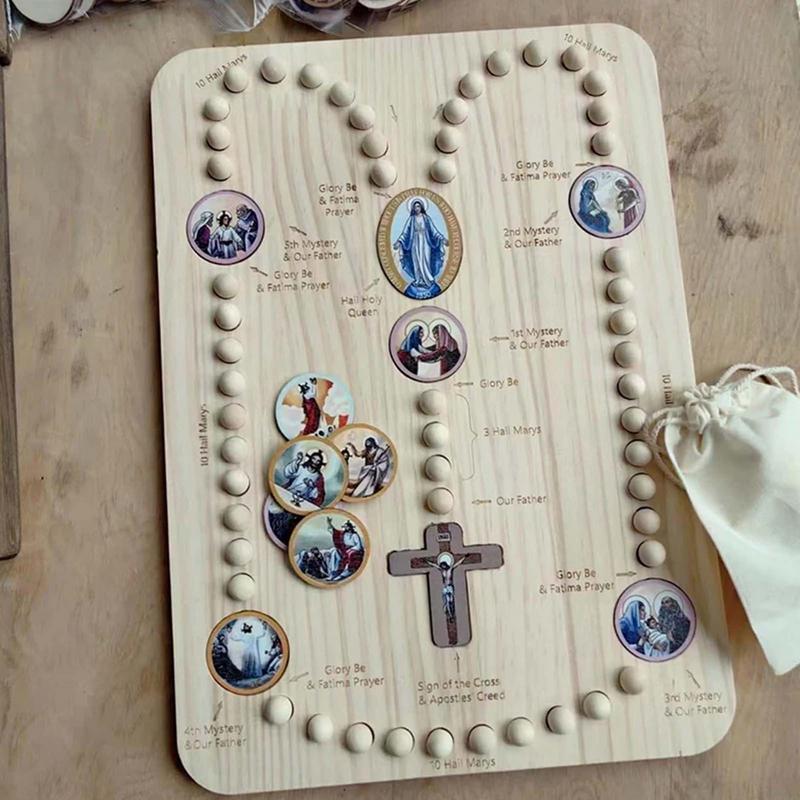Houten Rozenkrans Kralen Board - Jewelry Making Board recensie en prijs