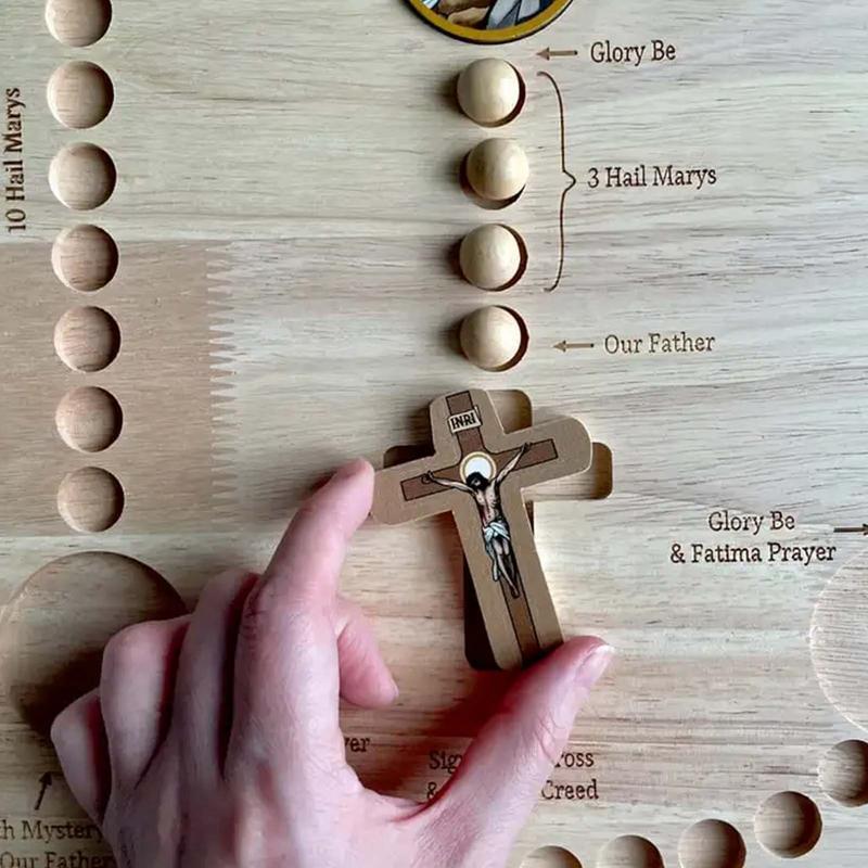 Houten Rozenkrans Kralen Board - Jewelry Making Board recensie en prijs