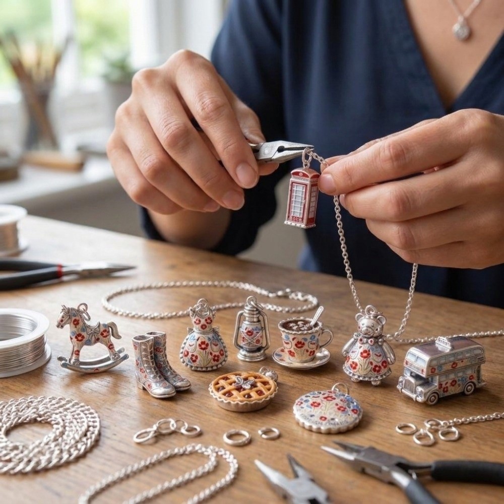 Leuke roestvrijstalen cartoon  - Jewelry Making London recensie en prijs