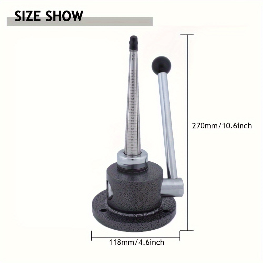 Ring Sizer Doorn met 4 Schalen - Jewelry Making Machines recensie en prijs